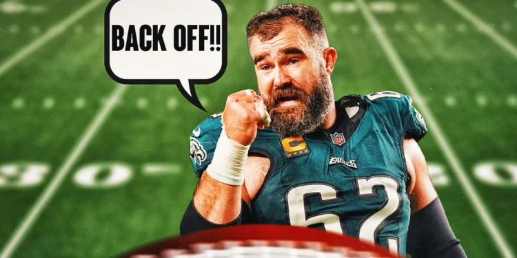 Jason Kelce smashes Penn State student’s phone after NSFW Travis Kelce-Taylor Swift insult
