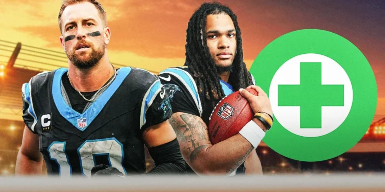 Panthers’ Adam Thielen, Jonathon Brooks ruled out for matchup vs Saints