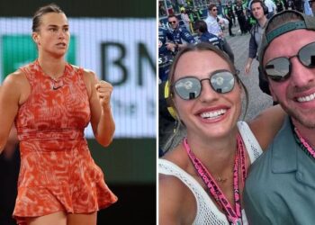 WATCH: Georgios, Aryna Sabalenka’s Boyfriend, Reacts After She Takes Shots at Her “Very Trustworthy” Squad During Practice in Dubai