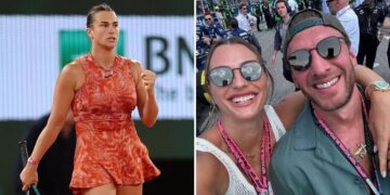 WATCH: Georgios, Aryna Sabalenka’s Boyfriend, Reacts After She Takes Shots at Her “Very Trustworthy” Squad During Practice in Dubai