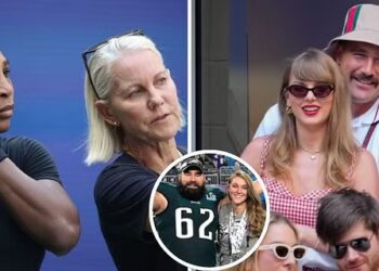 JUST IN : The ex-coach of Serena Williams responds in two words to the sister-in-law of Taylor Swift’s boyfriend Travis Kelce. Kylie Kelce winning the top podcast award