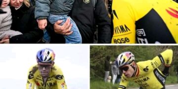 Wout Van Aert’s zoon Georges zorgt voor ontroerend bewegend beeld na de overwinning van Van Aert ⇒Volledig verhaal hieronder👇👇👇