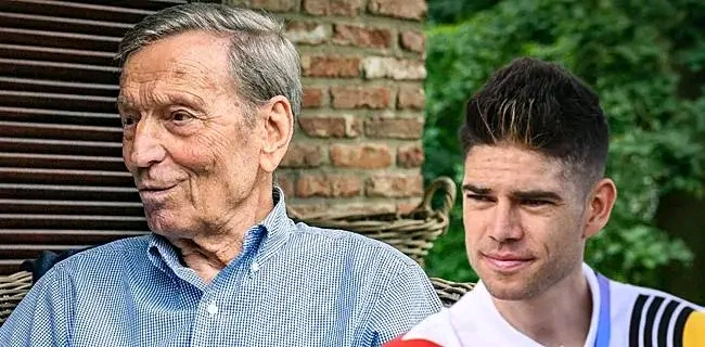 Wout van Aert brengt oprecht eerbetoon aan Rik Van Looy met doordachte geschenken