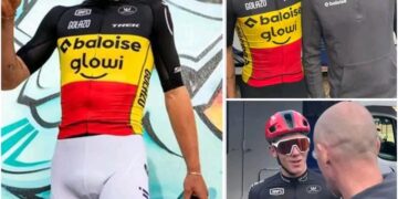 Eerste reactie van Thibau Nys die in zijn driekleurige Belgische kampioenstrui in Bernidom verscheen, ook al…….
