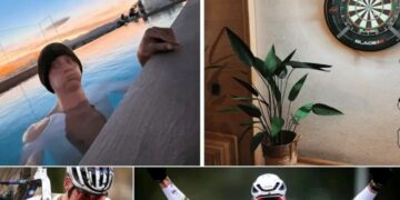 Veel wielrennen, een verjaardag en… Darten: Mathieu van der Poel geeft een kijkje in zijn leven