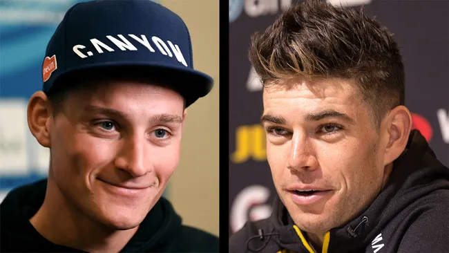 Hoe Wout van Aert en Mathieu van der Poel te bekijken op Cyclocross World Cup Maasmechelen