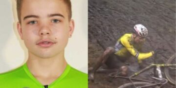 Wout Van Aert vraagt ​​Wout van Aert: ‘Waarom ben je gevallen?’  De Belgische superster ontmoette de tiener uiteindelijk op een CX World Cup en de fan had vragen