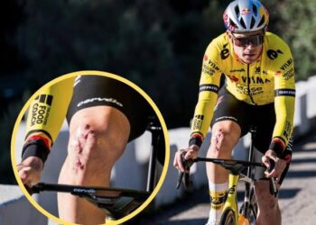 Wout Van Aert: “Dat heeft de pijn wat verzacht”