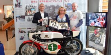 [Oldies] Jarno Saarinen onorato alla celebrazione di un secolo di amicizia finlandese-giapponese
