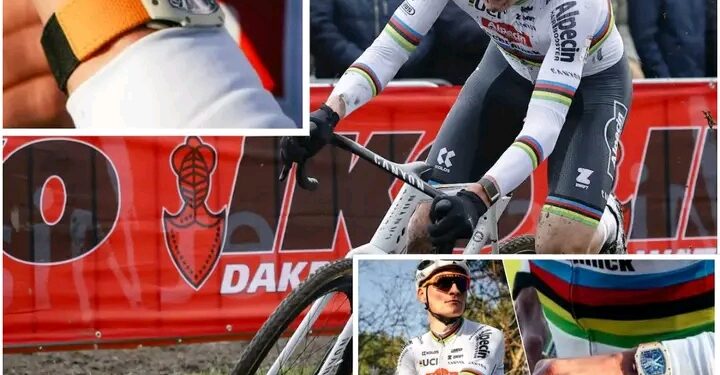 Na Nadal, Pogacar en Thiam: Mathieu van der Poel rijdt nu rond met een horloge ter waarde van 300.000 euro Details in de reacties hieronder 👇