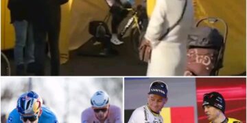 Van Aert rijdt wat losjes op de rollers, topfavoriet Van der Poel al op het parcours Het volledige verhaal is te vinden in de reacties hieronder 👇