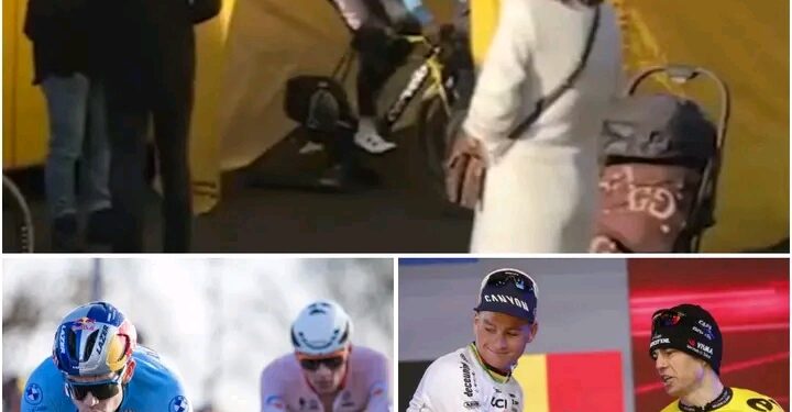 Van Aert rijdt wat losjes op de rollers, topfavoriet Van der Poel al op het parcours Het volledige verhaal is te vinden in de reacties hieronder 👇