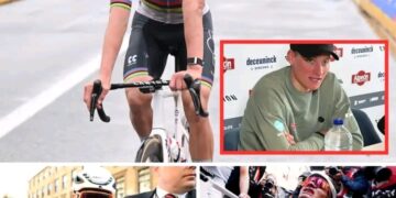 Van der Poel (met verstopte neus) blij dat het team kritiek negeert: ‘Als ze dat van me af zouden pakken…’ meer details hieronder
