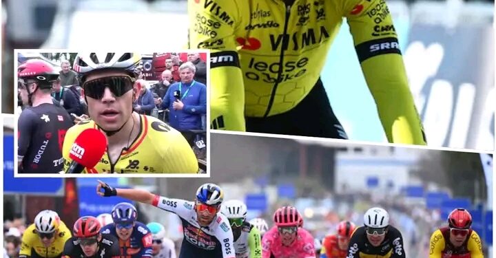 “Ik werd bij de neus geleid”: Wout van Aert wordt ingesloten tijdens sprint en eindigt als achtste Lees het hele verhaal in de reacties hieronder 👇
