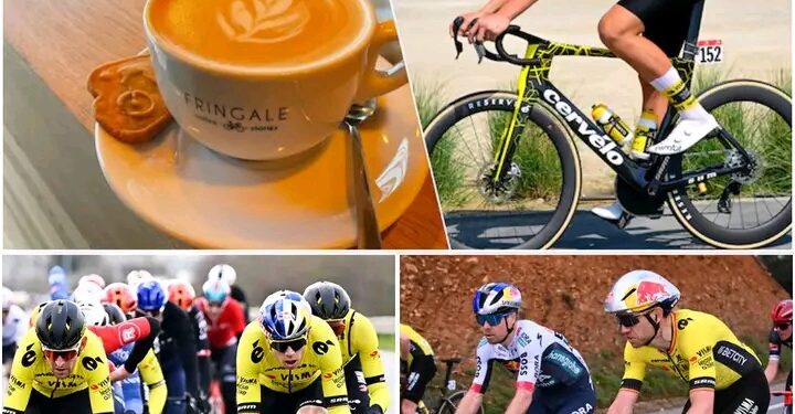 Wout Van Aert begint laatste voorbereidingen voor Omloop Het Nieuwsblad met koffierit, maar krijgt te maken met een nieuwe tegenslag. Details in de reacties hieronder👇