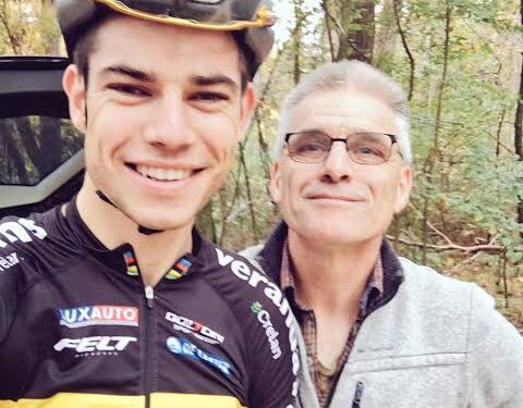 “Ik weet nog dat ik bijna stopte met wielrennen, maar mijn vader juichte ………” – Wout van Aert blikt terug op zijn beslissende moment