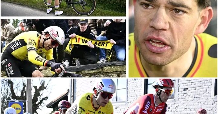“Niet goed genoeg op de afspraak”: Wout van Aert eerlijk na moeilijke dag voor Visma-Lease a Bike Het volledige verhaal is te lezen in de reacties hieronder 👇