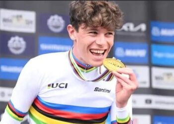 “You race for second place when you race against Pogacar” – Movistar’s latest talent reveals astonishing level of Tadej Pogacar