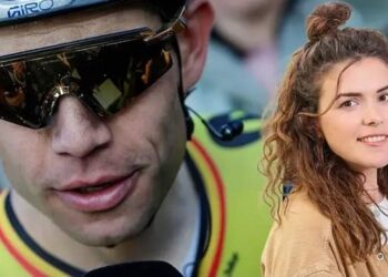 Geïrriteerde Wout van Aert zet journaliste stevig op haar plaats