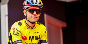Wout van Aerts vrouw onthult medische fout die bijna een einde maakte aan zijn wielercarrière na crash in de Tour de France 2019