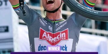 Een hattrick in de hel: Van der Poel verovert Parijs-Roubaix 2025 voor Monument nr. 8 De Nederlander stormt naar een derde opeenvolgende overwinning in de Koningin der Klassiekers