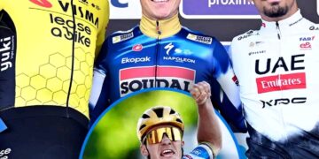 Remco Evenepoel keert terug naar glorie met overwinning in De Brabantse Pijl na emotionele comeback