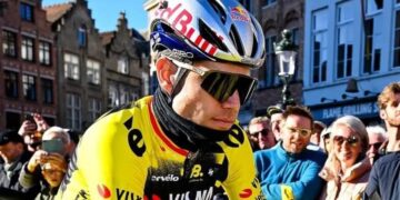 Minpunt voor Van Aert richting Roubaix: “Dat kan hij op dit moment niet”