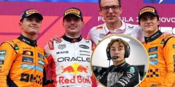 George Russell Sends CHILLING McLaren Warning to Max Verstappen and the Rest of the Grid After Japanese GP Fumble