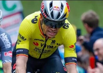 Voormalig profrenner zeker: cruciale fout kostte Wout van Aert tijd in Bos van Wallers