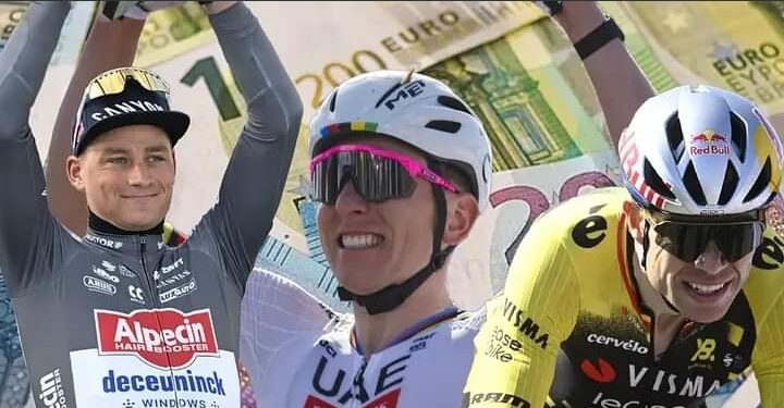 Dit enorme bedrag dat Van der Poel in het voorjaar verdiende, is een schijntje voor Van Aert