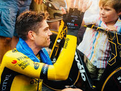 Wout Van Aert reageert op de gewaagde uitspraak van zoon Georges over de keuze voor een andere sport: “Ik wil gewoon dat hij nastreeft wat hem in vuur en vlam zet”