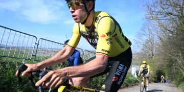 Wout van Aert blikt terug op Ronde van Vlaanderen: “Ik ben tevreden, en dat mag ook”