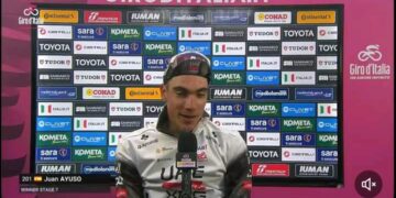 Juan Ayuso behaalt eerste etappezege in een grote ronde in de Giro d’Italia — Een nieuwe ster rijst op #1stGTwin #VivaEspana