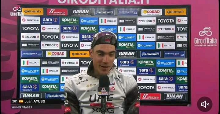 Juan Ayuso behaalt eerste etappezege in een grote ronde in de Giro d’Italia — Een nieuwe ster rijst op #1stGTwin #VivaEspana