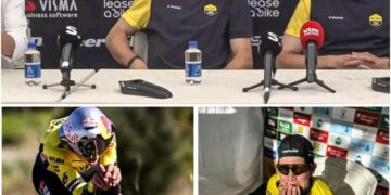 Wout van Aert zegt dat de overwinning in Siena tot een mentale ommekeer leidde: “Een week geleden vroeg ik me nog af of ik de Giro wel zou voortzetten” Details in de reacties hieronder 👇