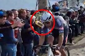 KARMA SLAAT TOE!! Man die fles naar Mathieu van der Poel gooide tijdens Parijs-Roubaix 2025, wordt in zijn buurt in elkaar geslagen door onbekende jongemannen