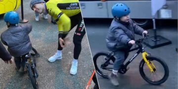 Wout Van Aert wint Vader van het Jaar-prijs na hartverwarmend gebaar naar zijn zonen Georges en Jerome