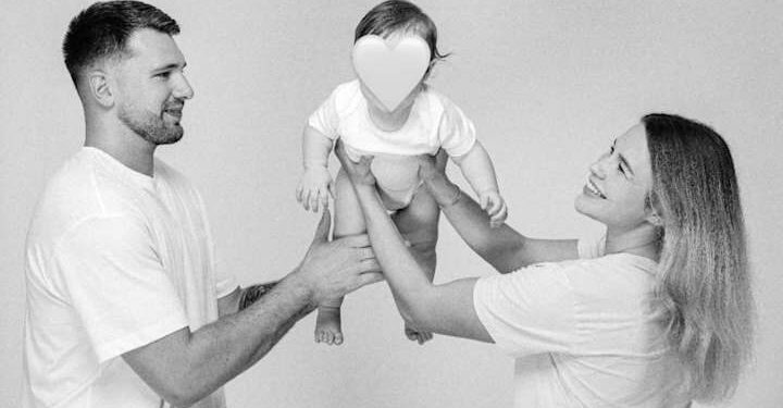 Zvezdnik Lakersov Luka Dončić deli ganljiv trenutek očetovstva in hčerke sredi pretresov v ligi NBA