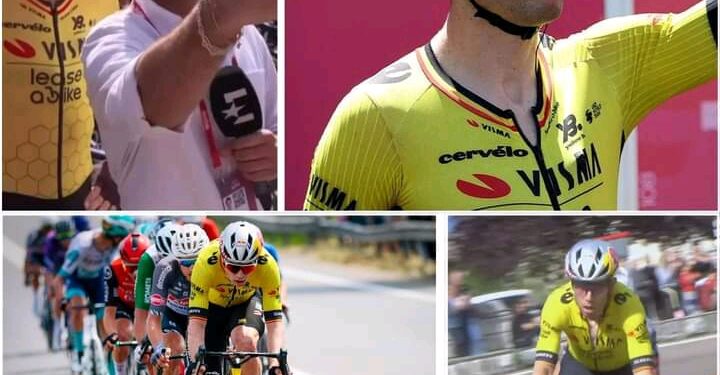 “Waar kan ik snel een foto maken?”: Engelse journalist onderbreekt live-uitzending voor een selfie met Wout van Aert 🤳😂