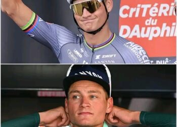 In een verrassende wending heeft wielerfenomeen Mathieu van der Poel aangekondigd dat hij ermee stopt. “Het is goed geweest,” verklaarde hij, tot grote verbazing van de wielerwereld. Fans en kenners vragen zich af wat precies aan deze beslissing ten grondslag ligt.