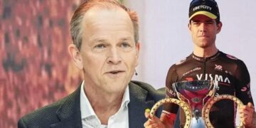 Team Visma | Lease a Bike-manager Richard Plugge heeft zijn volledige vertrouwen uitgesproken in de terugkeer van Wout van Aert op topniveau, ondanks recente tegenslagen en blessureleed. De Belgische wielerster, die dit seizoen kampte met blessures en wisselvallige resultaten, zou achter de schermen hard werken om zijn beste vorm terug te vinden in aanloop naar enkele belangrijke koersen👇