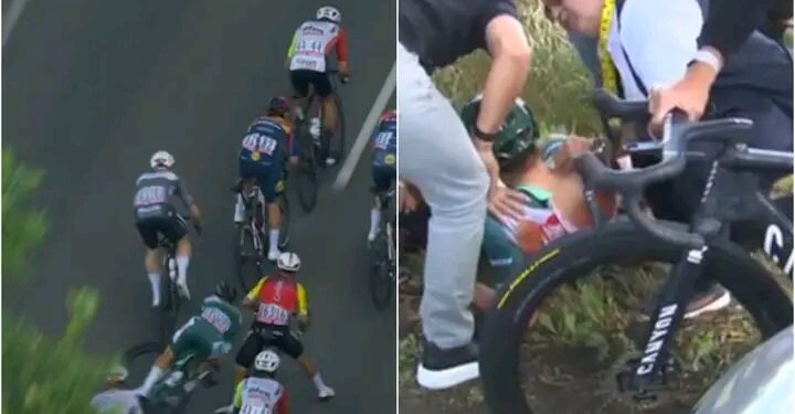 Jasper Philipsen moet Tour de France verlaten na valpartij in derde etappe