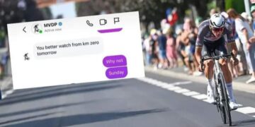 Screenshot onthult masterplan: Van der Poel voorspelde stuntđ