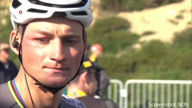 Mathieu van der Poel heeft last van een gezwollen oog na een insectenaanval op Hautacam.Volledige details hierš