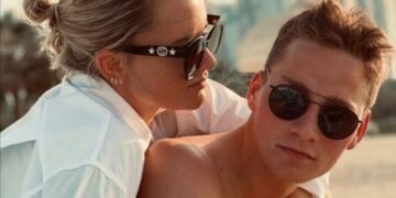 Mathieu van der Poel viert vijfjarig jubileum met Roxanne Bertels met ontroerende boodschap en cadeau dat fans wereldwijd raakt