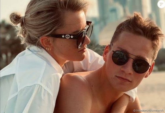 Mathieu van der Poel viert vijfjarig jubileum met Roxanne Bertels met ontroerende boodschap en cadeau dat fans wereldwijd raakt