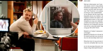 Schok in Thuis: Klaas Duyck neemt afscheid als Cédric Barry