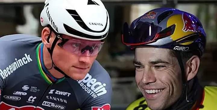 Van Aert gaf Van der Poel een harde les: “Dat heb ik geleerd”
