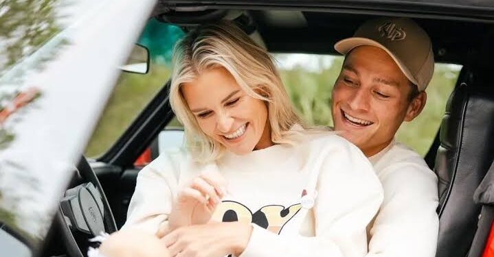 Mathieu van der Poel en Roxanne Bertels kondigen trouwdatum aan: “Een droom die uitkomt voor ons”