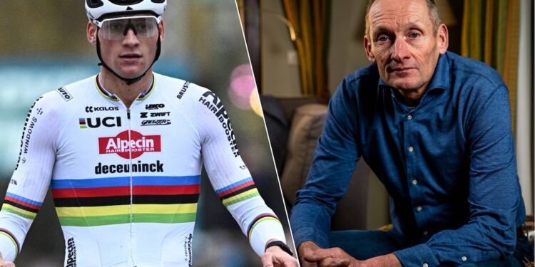 Mathieu van der Poel verrast zijn vader met een ontroerende boodschap en een bijzonder geschenk